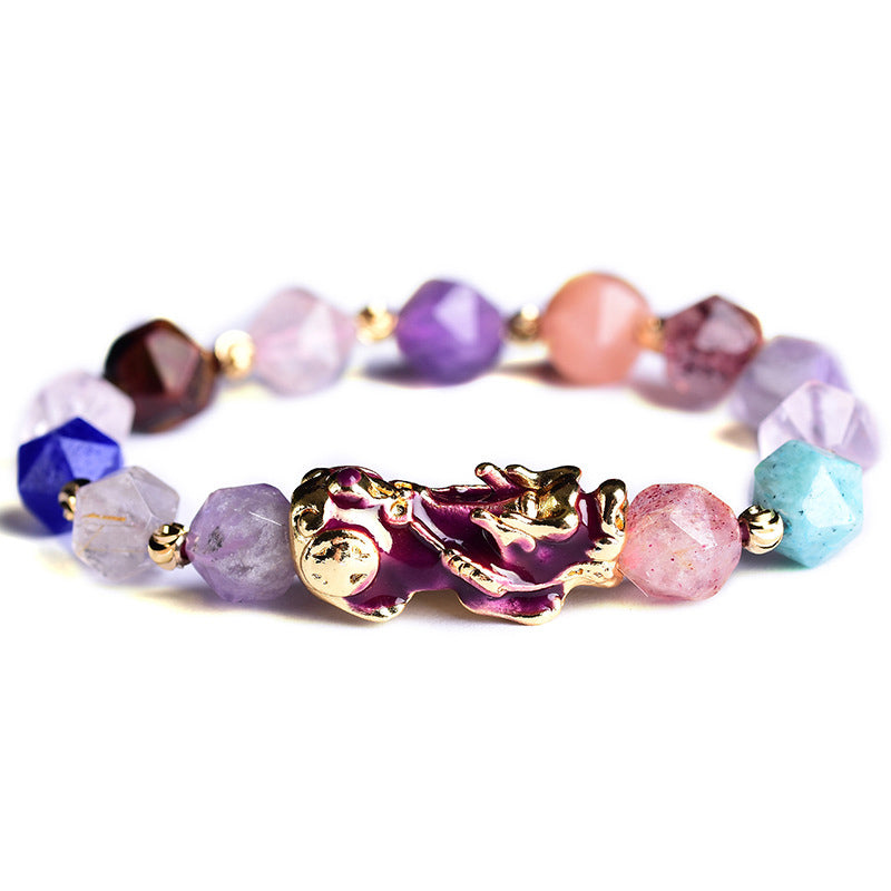 Feng Shui PiXiu Amethist Armband - Amethist - image 0