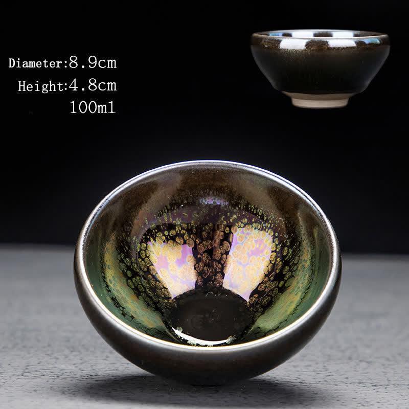 Buddha Stones Vintage keramische theekopjes - 8,9 cm * 4,8 cm * 100 ml - image 12