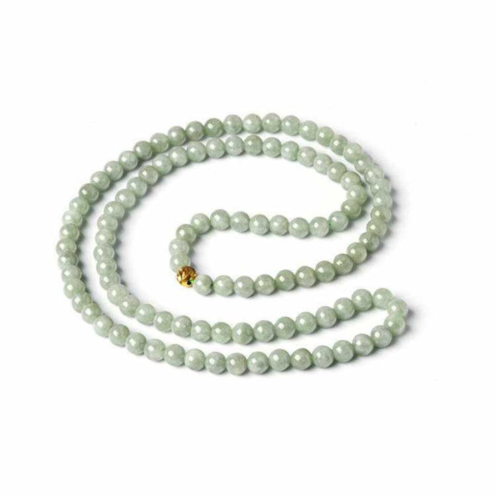 Armband van jade met 108 kralen (Mala). - image 9