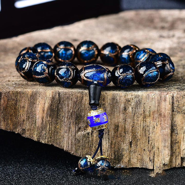 Tibetaanse Armband met drakenaderagaat voor helende doeleinden - image 13