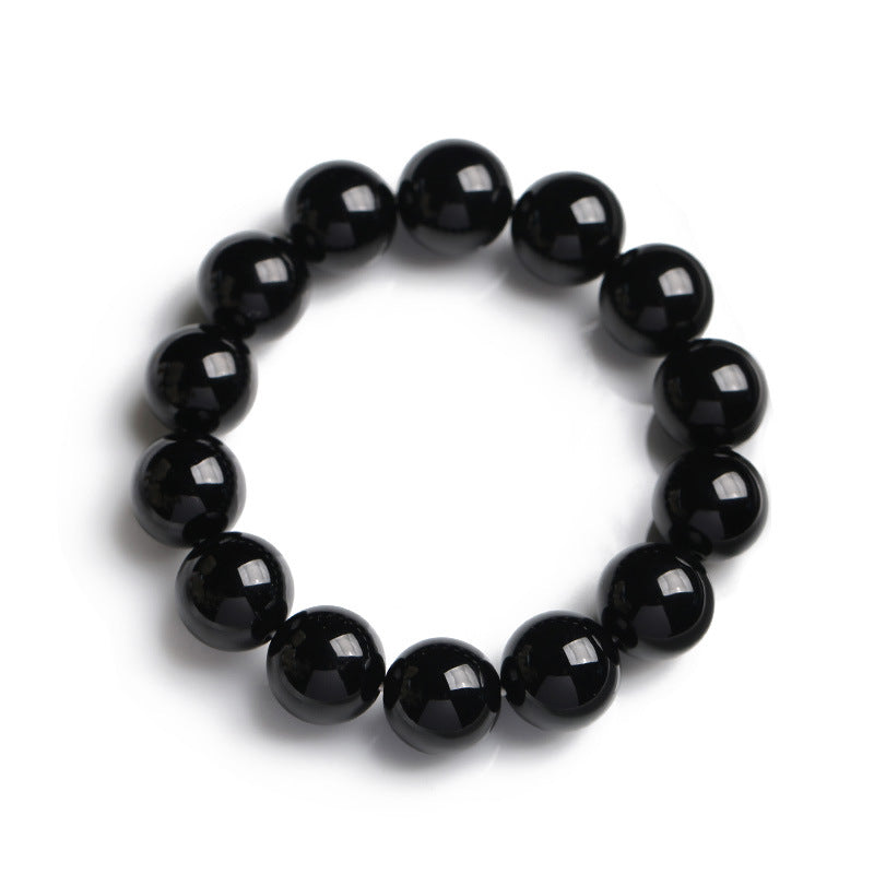 Buddha Stones Natuurlijke zwarte onyx Armband - Zwarte onyx - image 0