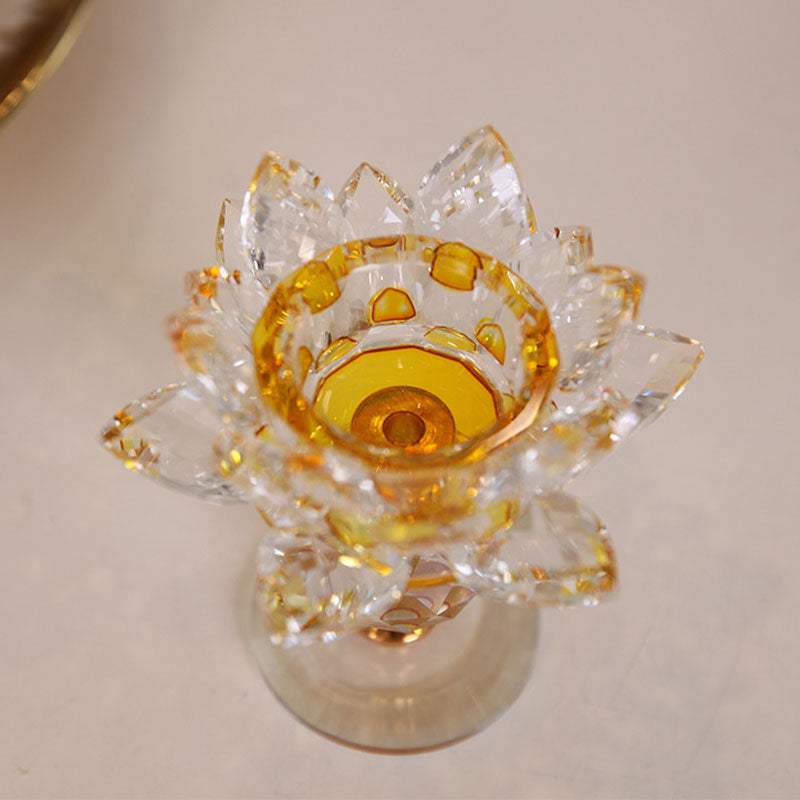 Tibetaanse lotus kandelaar ornament - 8 - image 11