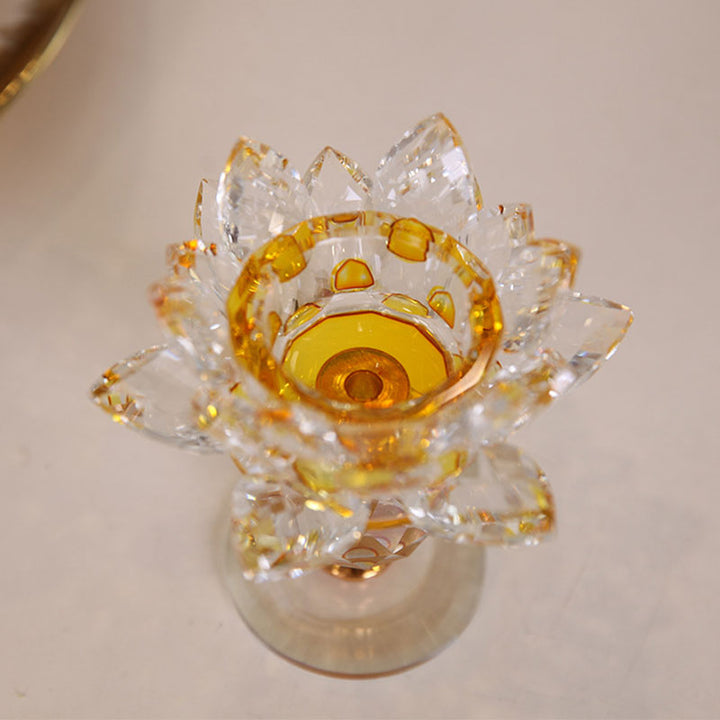 Tibetaanse lotus kandelaar ornament - 8 - image 11