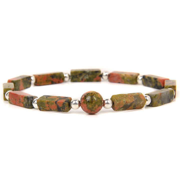 Buddha Stones Natuurlijke kristallen amethist tijgeroog spirituele balans Armband - image 14