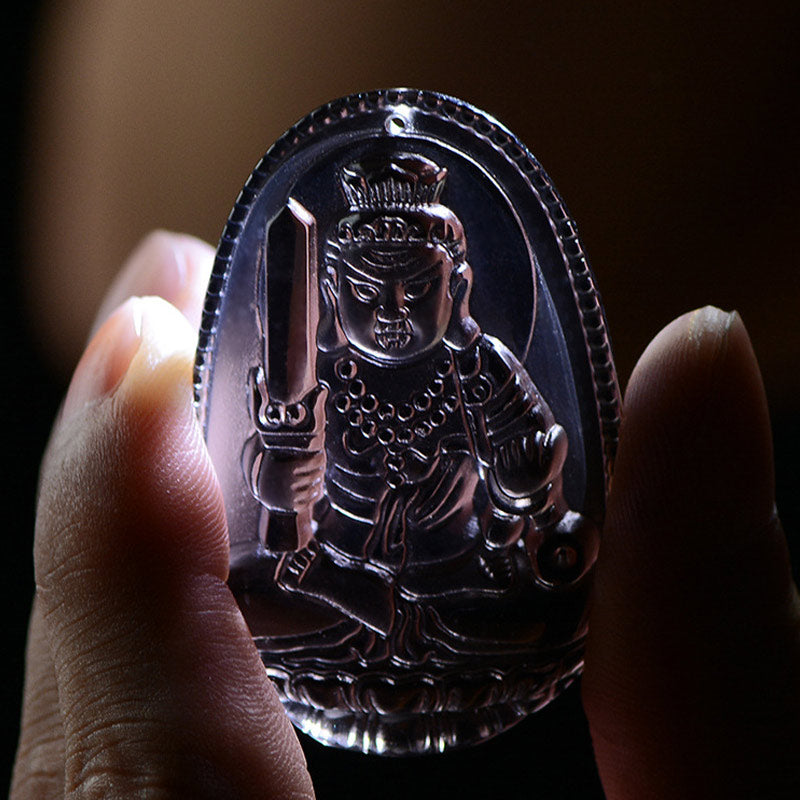 Buddha Stones Chinese dierenriem obsidiaan Ketting - image 9