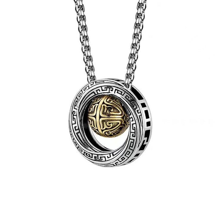 Buddha Stones Mobius gelukskraal koperen welvaart Ketting - Mobius gelukskraal - image 0