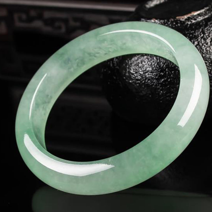 Buddha Stones Jade beschermende en Bangle Armband - 62 mm - image 0