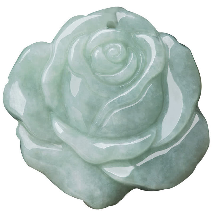 Buddha Stones Lotuspatroon Jade Ketting voor Overvloed en Welvaart - image 6