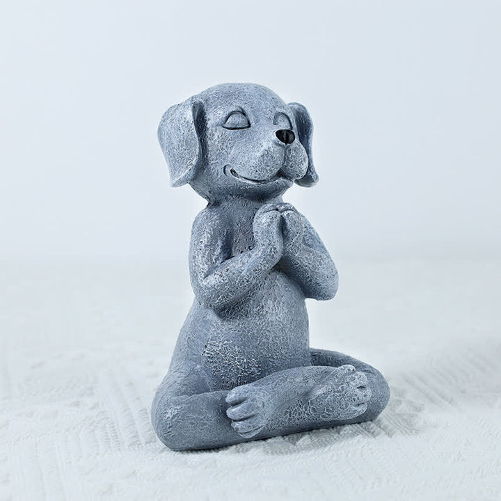 Buddha Stones Mediterende Zen Hond Kat Kikker Decoratie - image 2