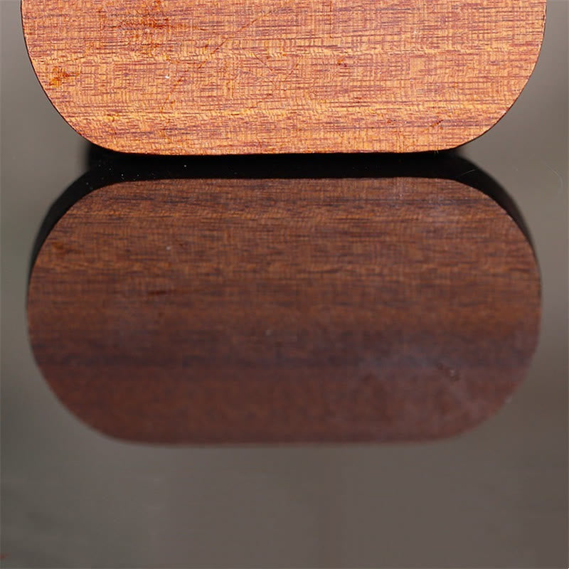 Buddha Stones Guru Rinpoche Boeddha Padmasambhavan Serenity Hout Gegraveerd Standbeeld Beeldje Decoratie - image 5