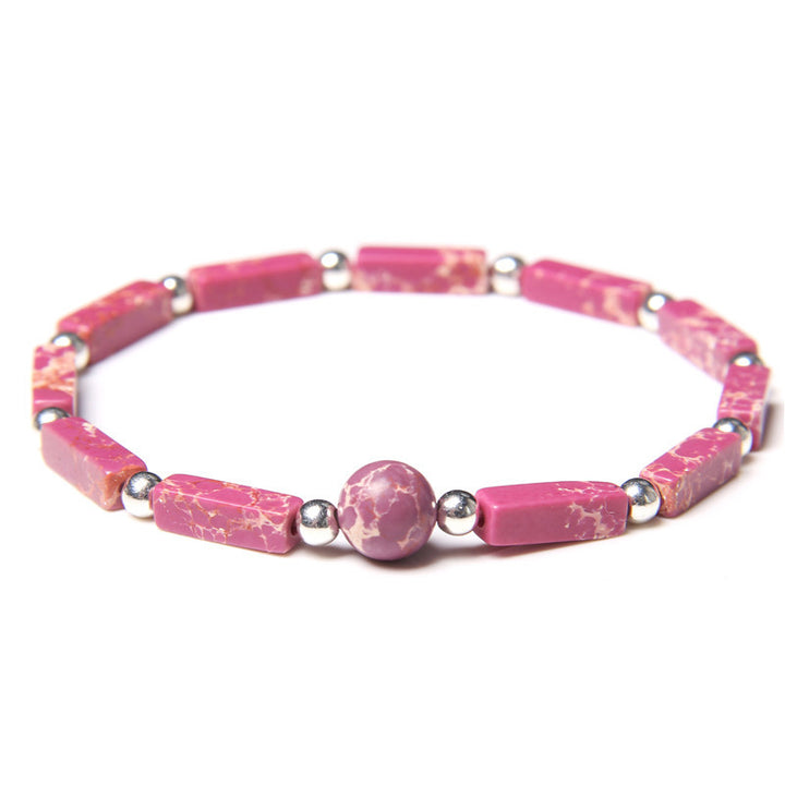 Buddha Stones Natuurlijke kristallen amethist tijgeroog spirituele balans Armband - image 24