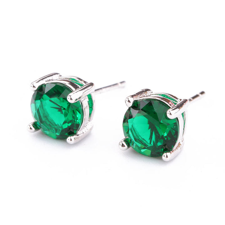 Buddha Stones Natuurlijke Oorbellen met diverse edelstenen, waaronder amethist. - Groene Kristal - image 12