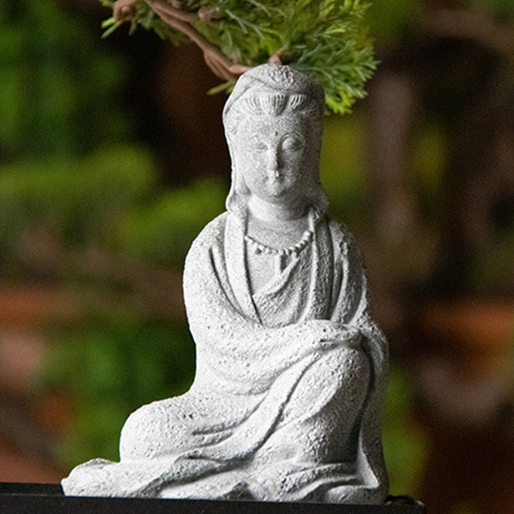 Buddha Stones Avalokitesvara-beeldje als zegen voor huisdecoratie - image 12