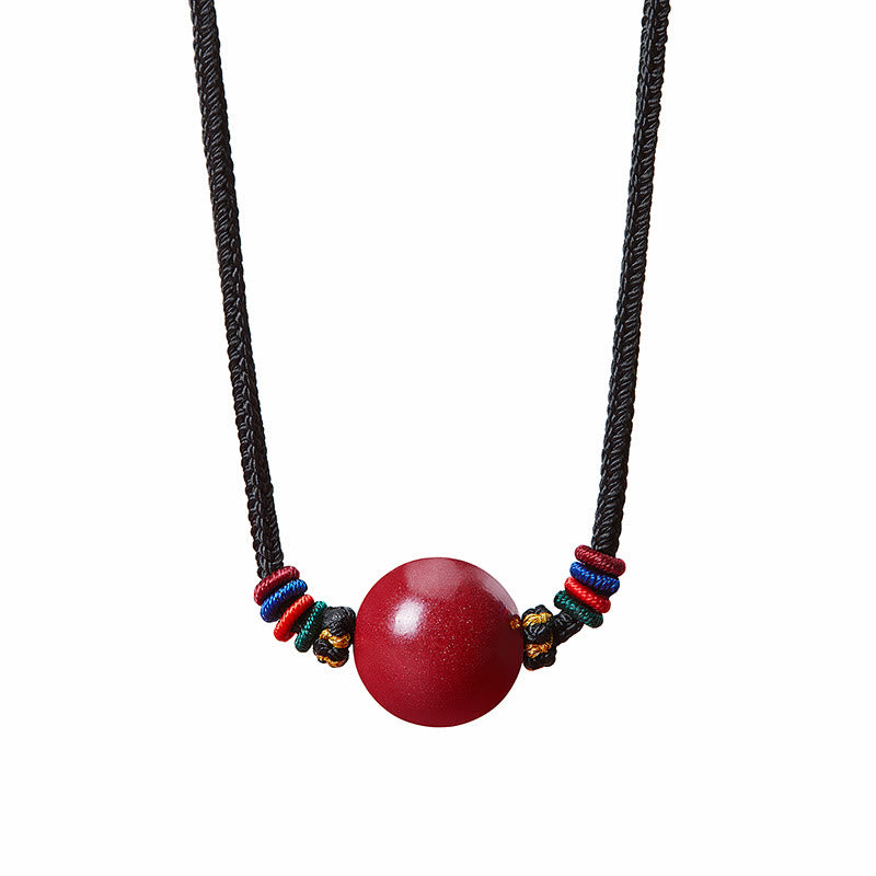 Buddha Stones Cinnaberkraal Ketting - image 7