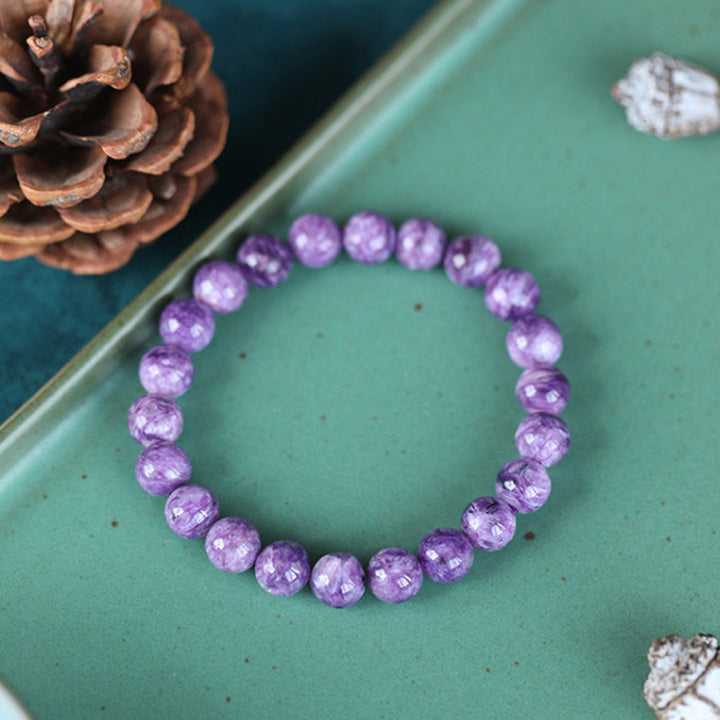 Buddha Stones Armband met amethistkristal voor positieve transformatie - image 6