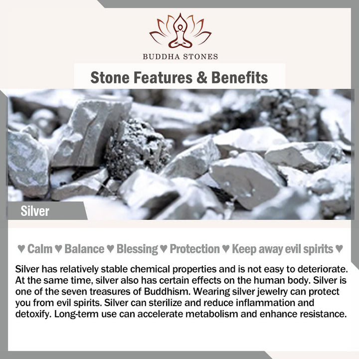 Buddha Stones Ring van 925 sterling zilver met Osmanthus Fragrans-motief - image 5