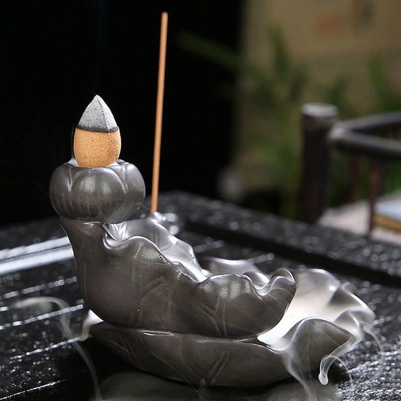 Buddha Stones Koi-vis Wierook decoratie - image 5