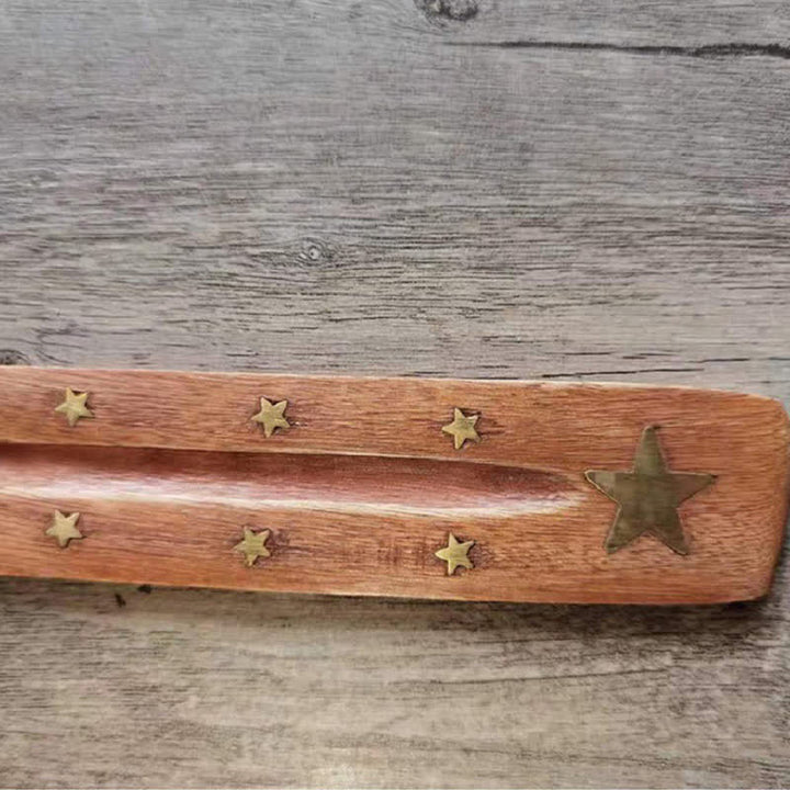 Handgemaakte houten Wierook (willekeurig type) - image 2