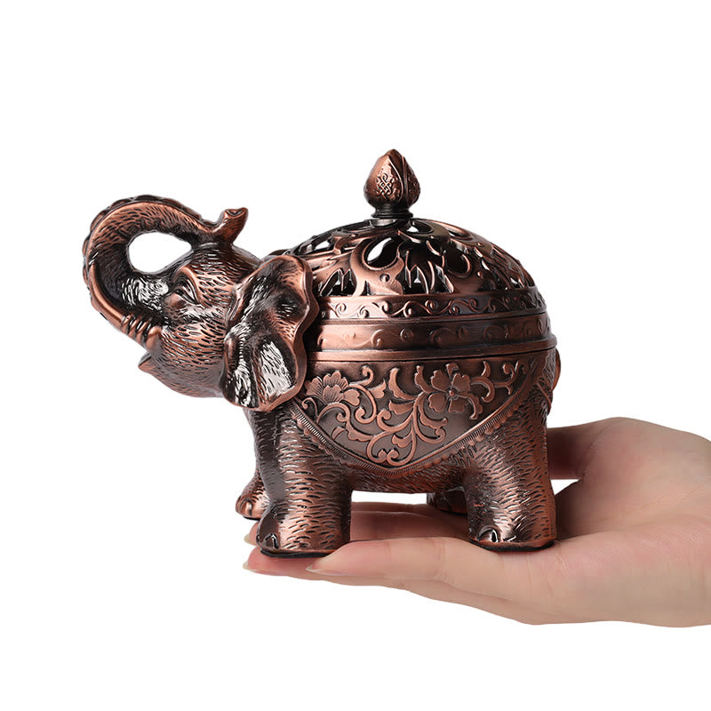Buddha Stones Wierookhouder van Wierook in de vorm van een olifant, Wierook voor huisdecoratie - image 0