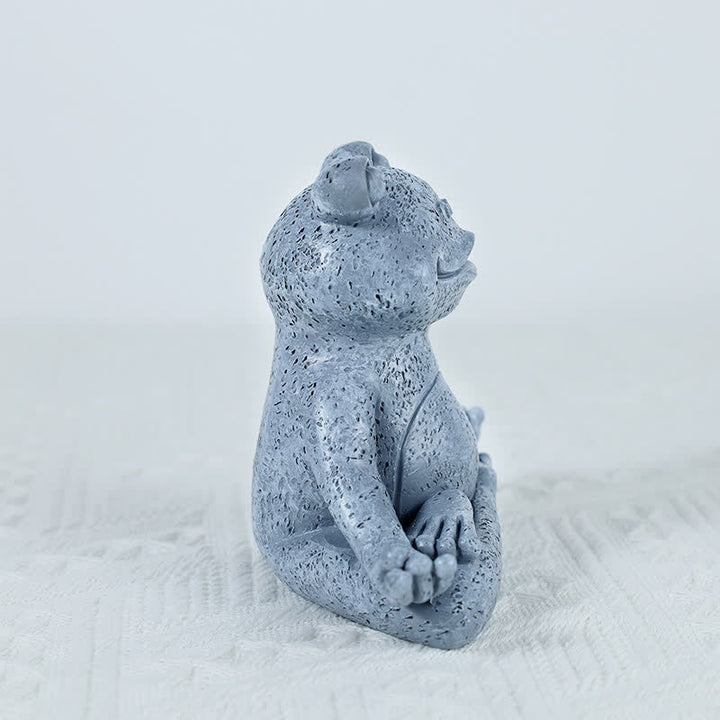 Buddha Stones Mediterende Zen Hond Kat Kikker Decoratie - image 13
