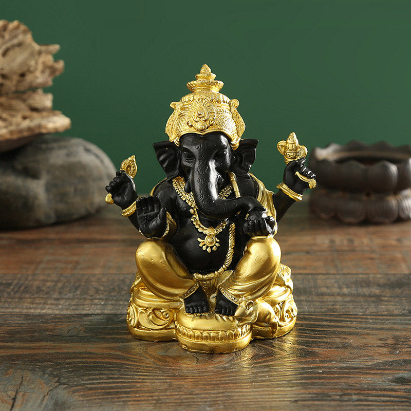 Buddha Stones Tibetaanse Ganpati FengShui-decoratie - Ganpati - image 0