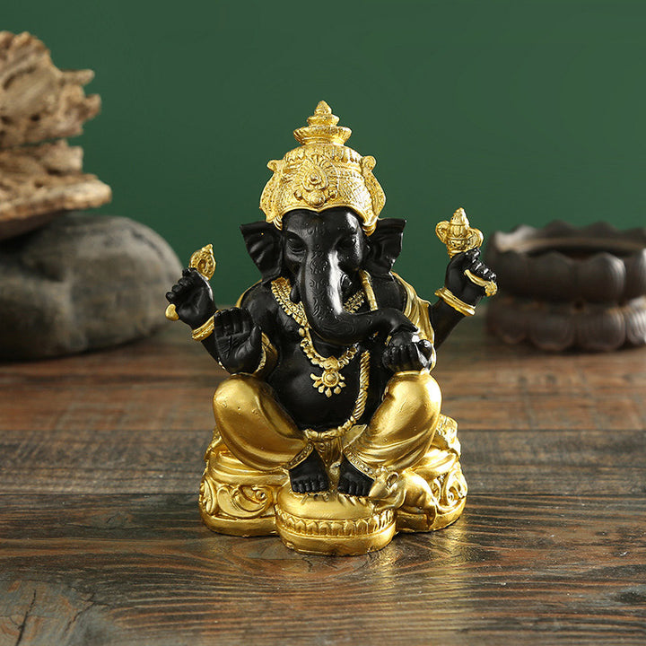Buddha Stones Tibetaanse Ganpati FengShui-decoratie - Ganpati - image 0