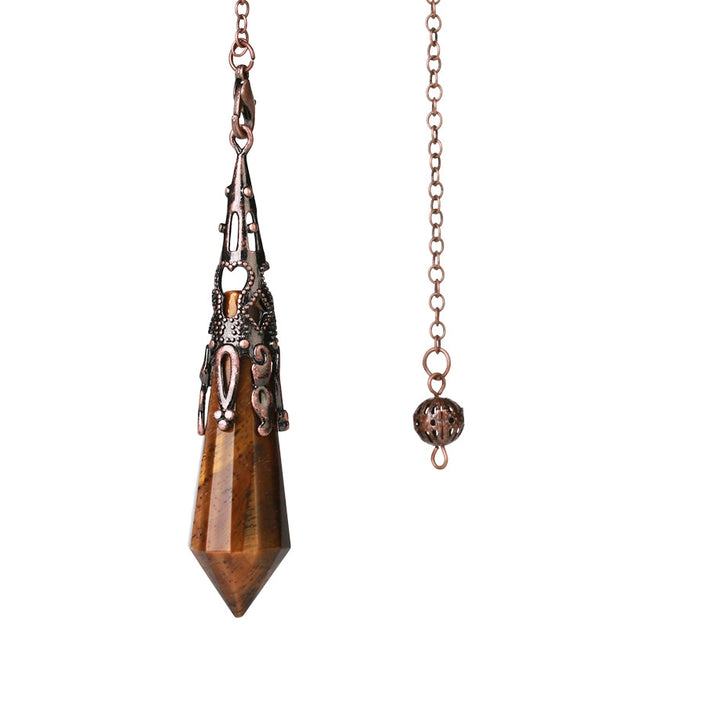 Buddha Stones Natuurlijke tijgeroogsteen helende Ketting - Tijgeroog - image 0