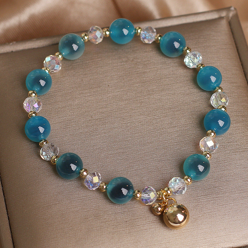 Buddha Stones Armband met bedeltjes van snoepagaat en helende harmoniekralen - image 7