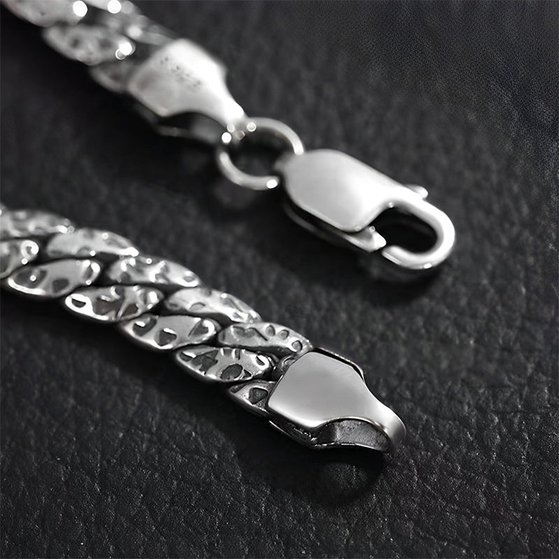 Buddha Stones Armband met eenvoudige stippenstructuur en koperen geluksgesp - image 2