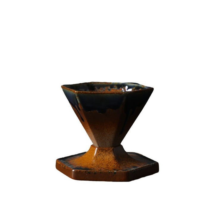 Buddha Stones Hexagonale keramische thee- en koffiemok met voet, 170 ml - image 11