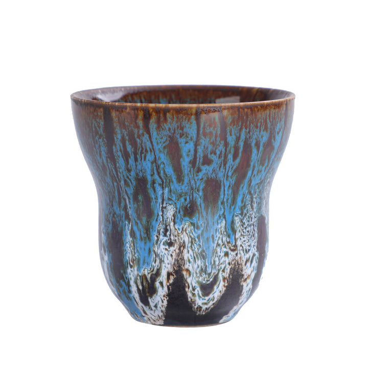Buddha Stones Vintage keramische koffiemok/ Theekopje met veranderd design, 150 ml - image 7