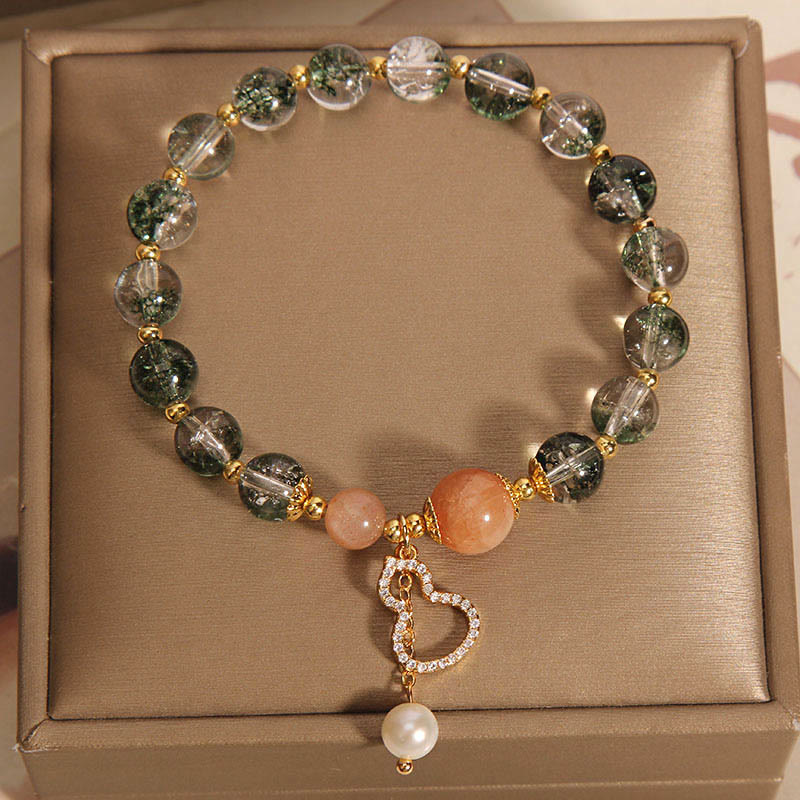 Buddha Stones Groene Phantom Kalebas bedeltje zelfvertrouwen Armband - image 2