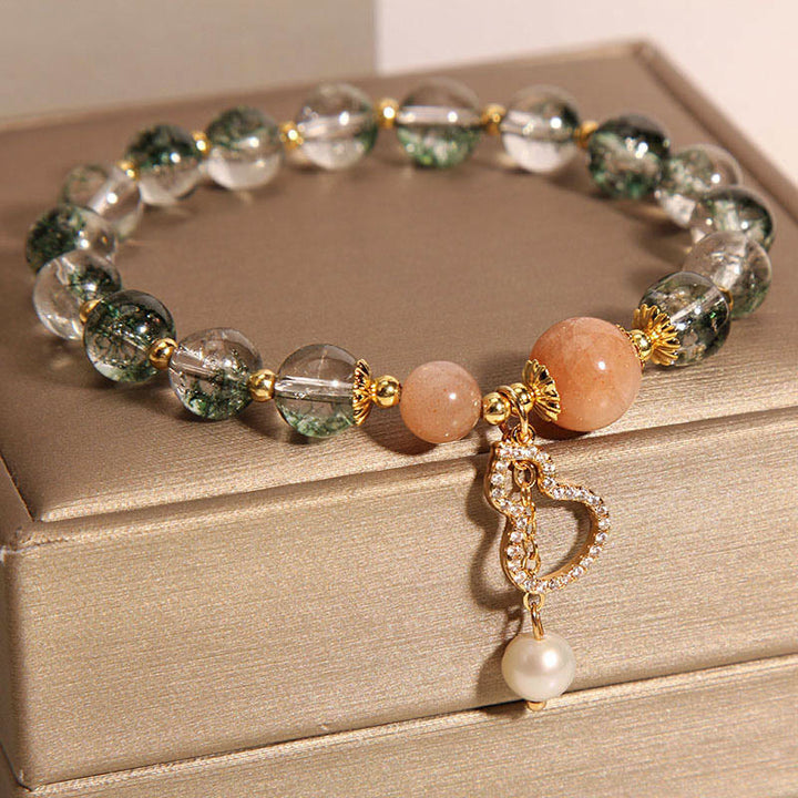 Buddha Stones Groene Phantom Kalebas bedeltje zelfvertrouwen Armband - image 4