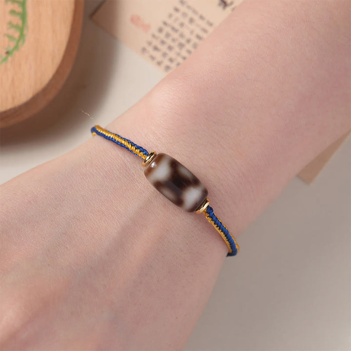 Buddha Stones Tibetaanse Armband met drie ogen (Dzi-kraal) - image 4