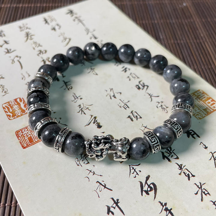 Buddha Stones Zwarte PiXiu Power Armband - image 4