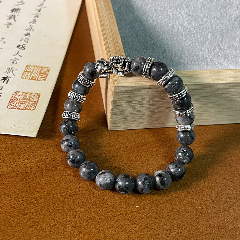 Buddha Stones Zwarte PiXiu Power Armband - image 8