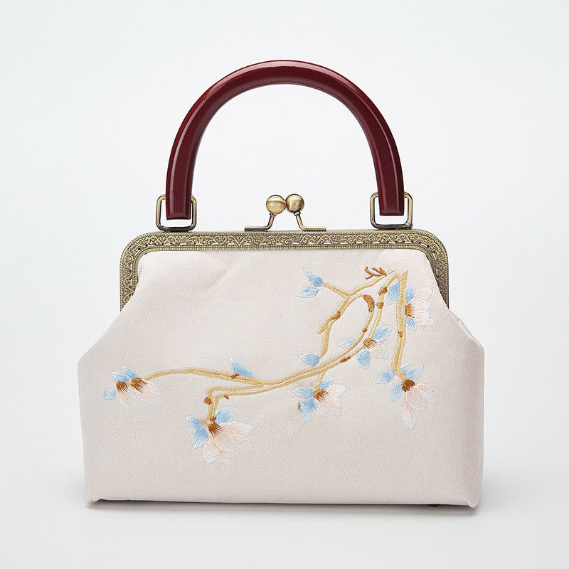 Buddha Stones Handtas/ Schoudertas (crossbody) met bloemenborduurwerk - image 2