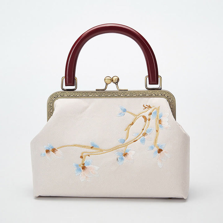 Buddha Stones Handtas/ Schoudertas (crossbody) met bloemenborduurwerk - image 2