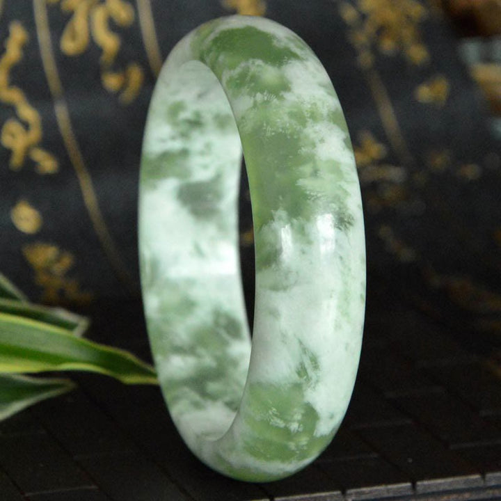 Buddha Stones Natuurlijke jade geluks- en Bangle-armband - image 2