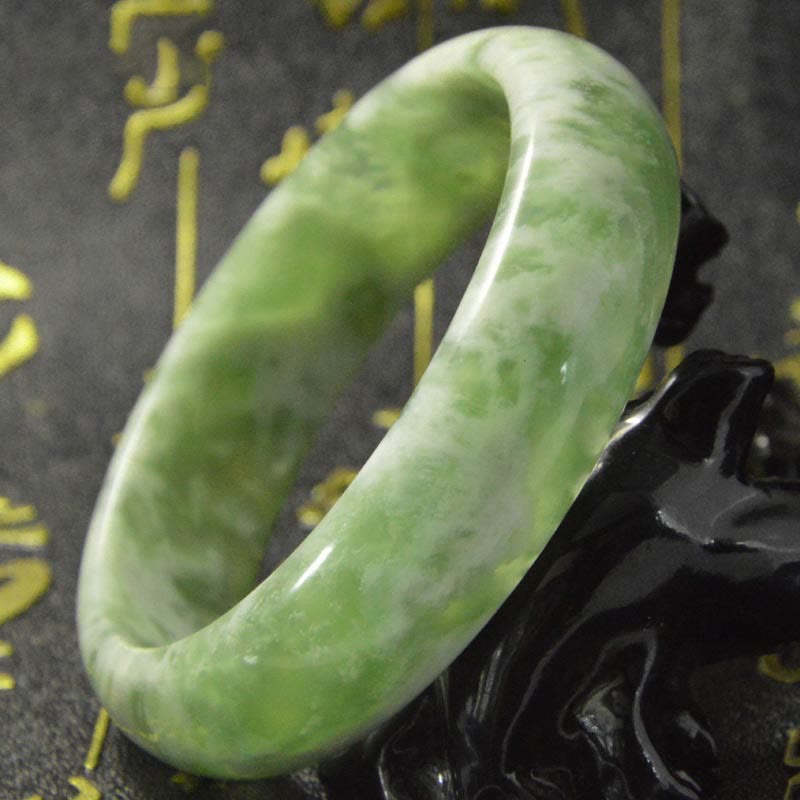 Buddha Stones Natuurlijke jade geluks- en Bangle-armband - image 5
