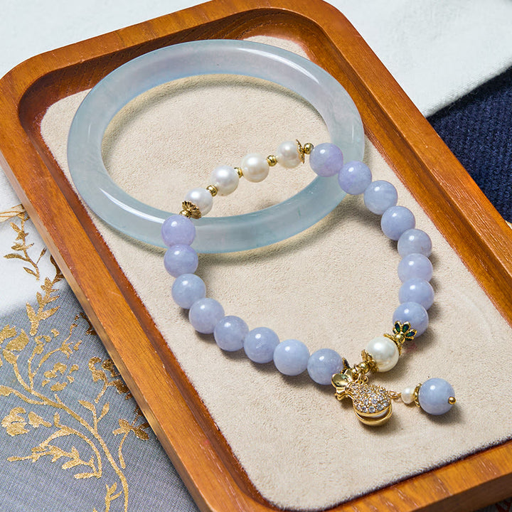 Buddha Stones Bangle-armband voor innerlijke rust en stressverlichting - Armbanden 64-66 mm - image 0