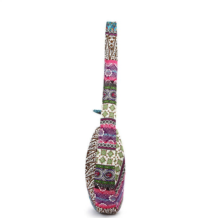 Buddha Stones Schoudertas (crossbody) met katoenen strepenprint - image 12