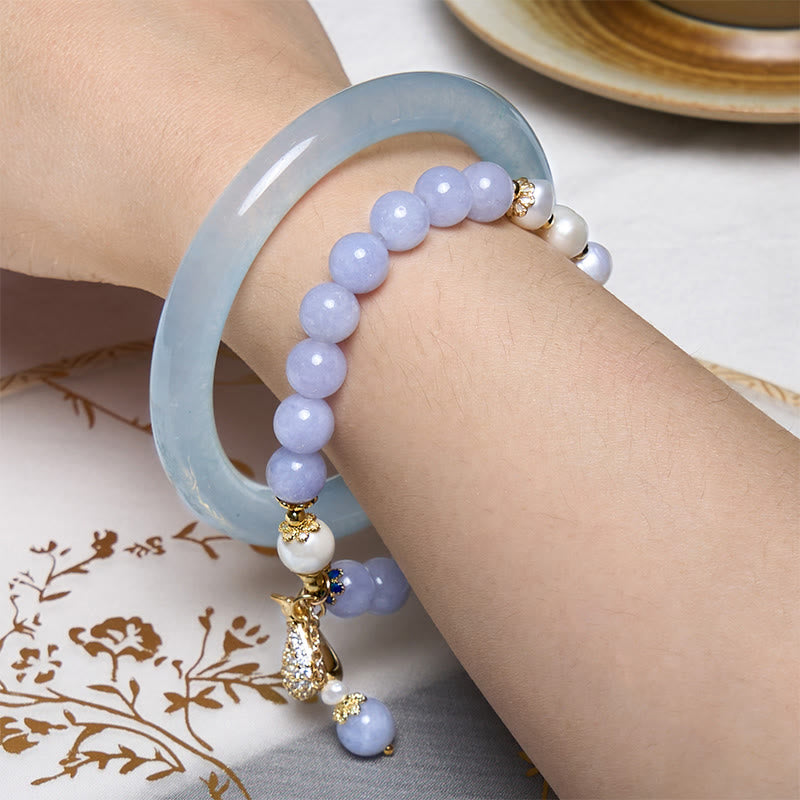Buddha Stones Bangle-armband voor innerlijke rust en stressverlichting - image 2