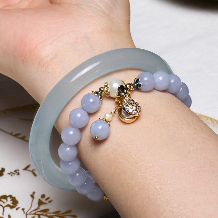Buddha Stones Bangle-armband voor innerlijke rust en stressverlichting - image 1