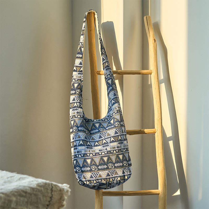 Buddha Stones Schoudertas (crossbody) met Schoudertas strepen - image 1