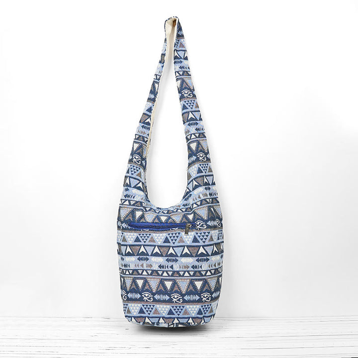 Buddha Stones Schoudertas (crossbody) met Schoudertas strepen - image 4