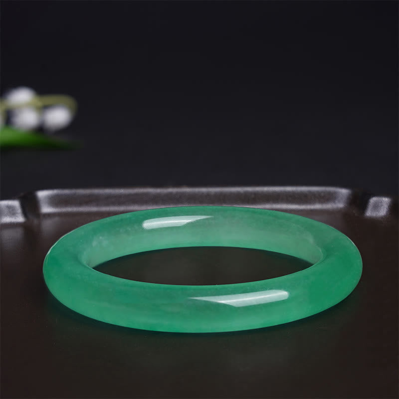 Buddha Stones Natuurlijke jade geluks- en Bangle-armband - image 2