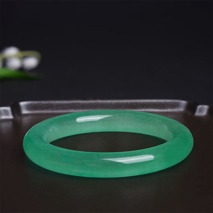 Buddha Stones Natuurlijke jade geluks- en Bangle-armband - image 2
