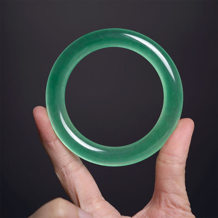 Buddha Stones Natuurlijke jade geluks- en Bangle-armband - image 3