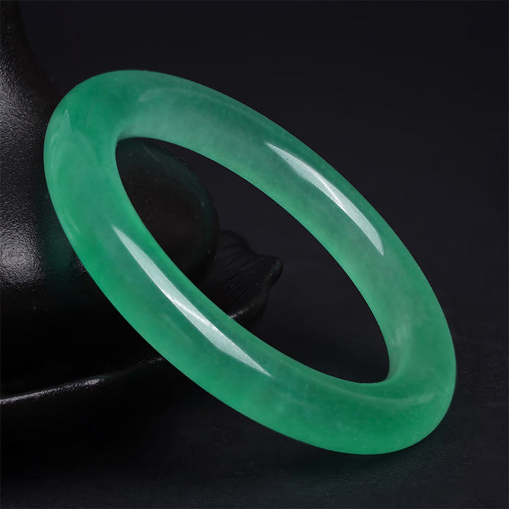 Buddha Stones Natuurlijke jade geluks- en Bangle-armband - image 5